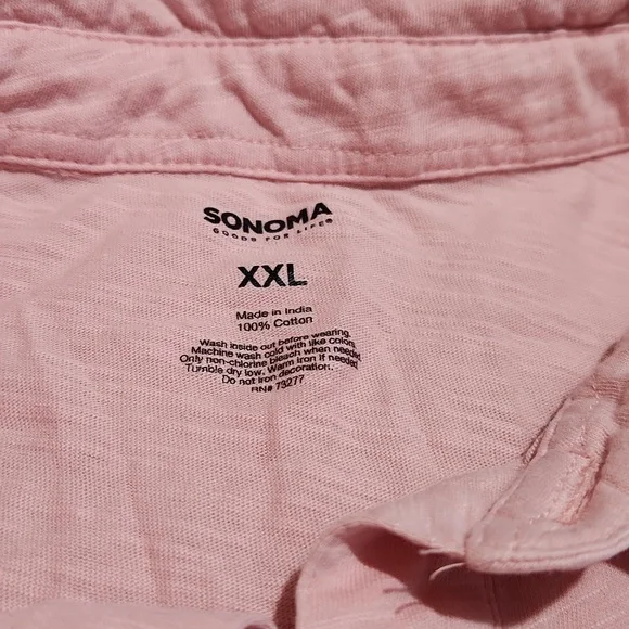 Men's Pink Polo Shirt - Picture 2 of 4